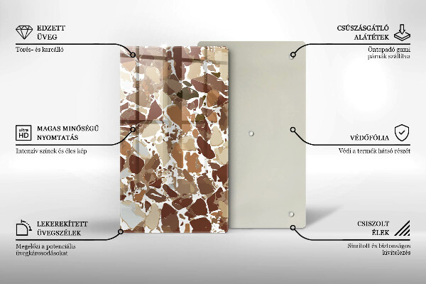 Chopping board Decorative stone stains