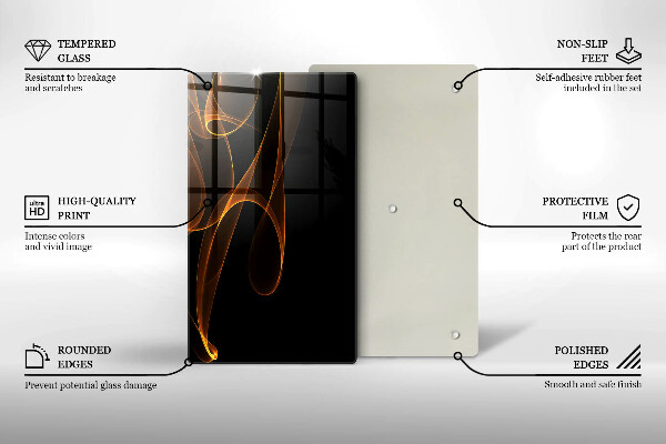 Worktop protector Abstract lines