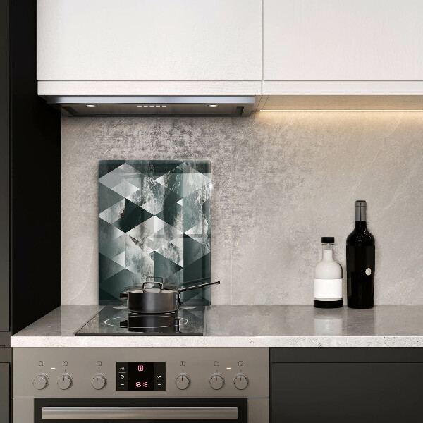 Worktop protector Triangles and water