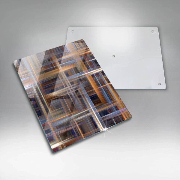 Worktop protector Abstract paint lines