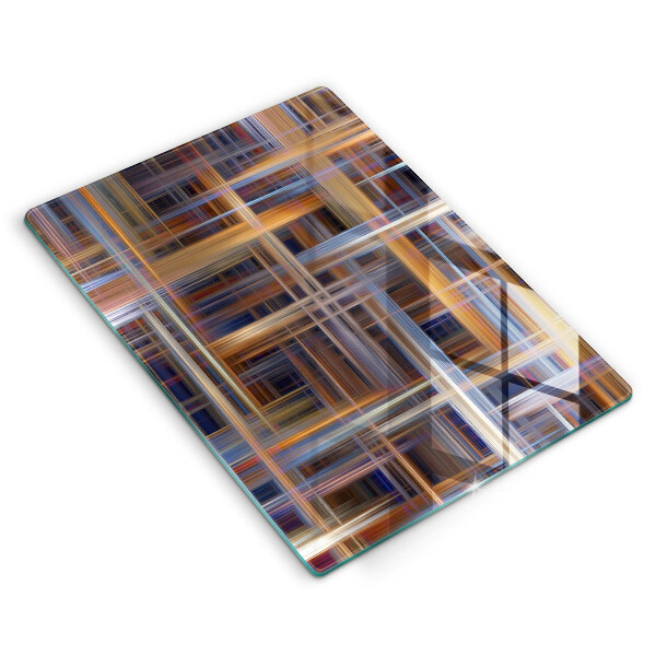 Worktop protector Abstract paint lines