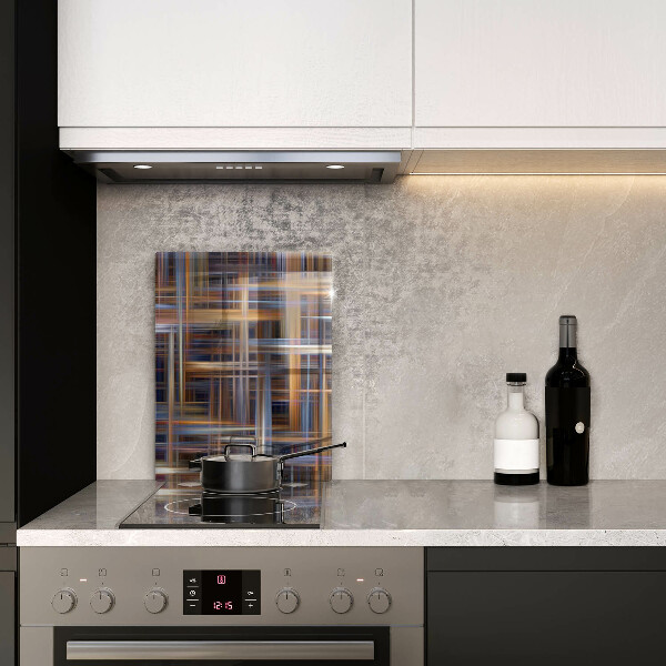 Worktop protector Abstract paint lines