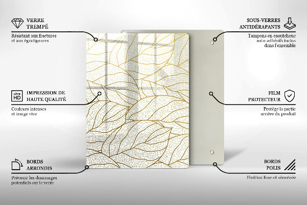 Worktop protector Abstraction 3D geometry