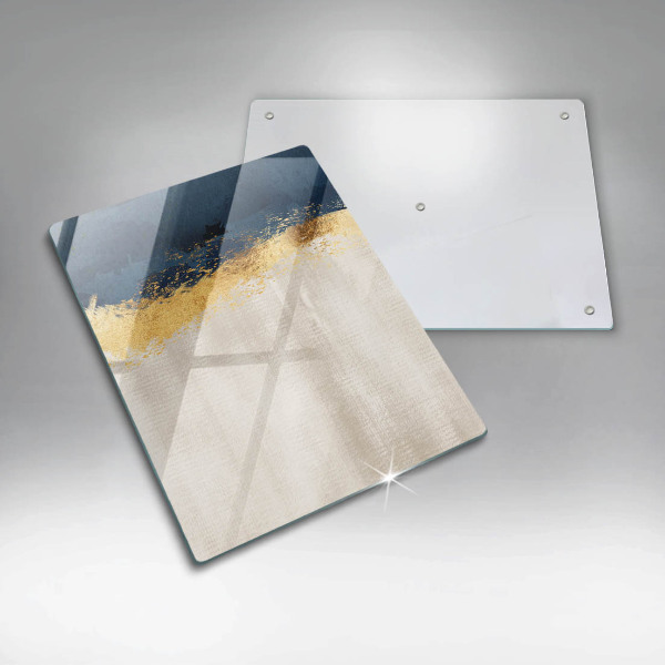 Worktop protector Abstraction gold