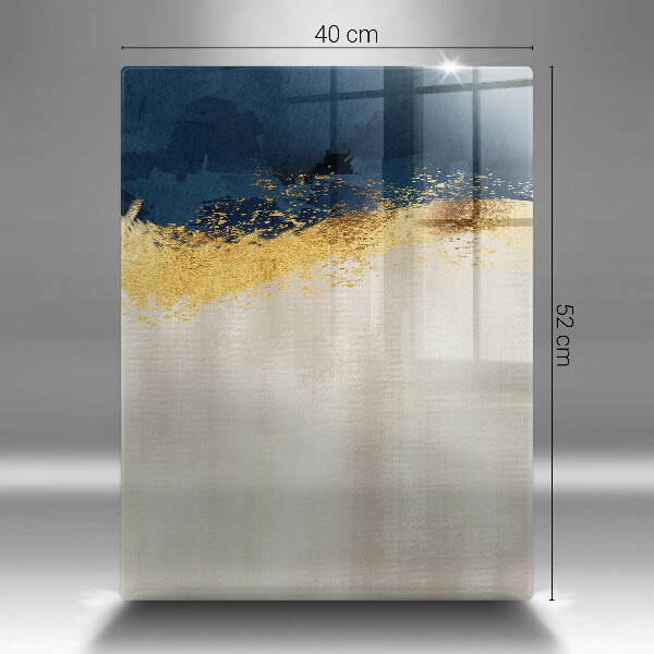 Worktop protector Abstraction gold