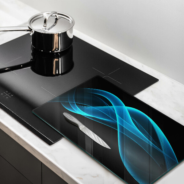 Worktop protector Blue abstraction