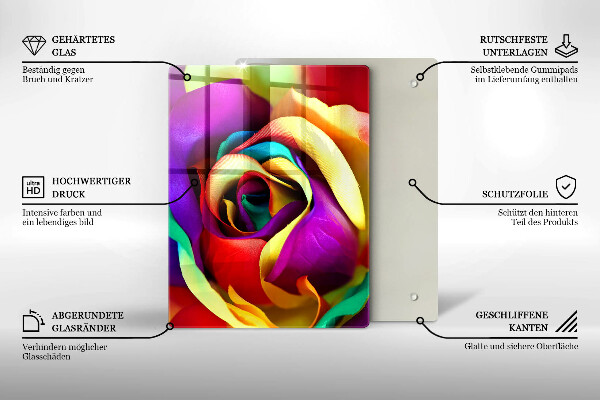 Worktop protector Blue abstraction