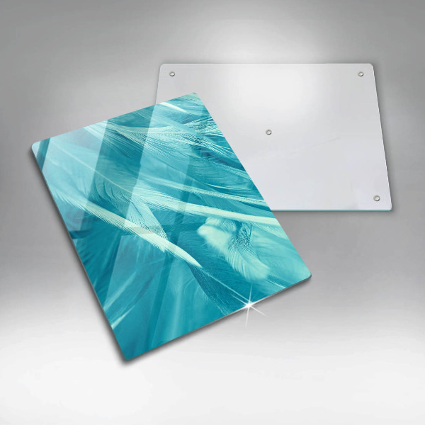 Worktop protector Delicate feathers