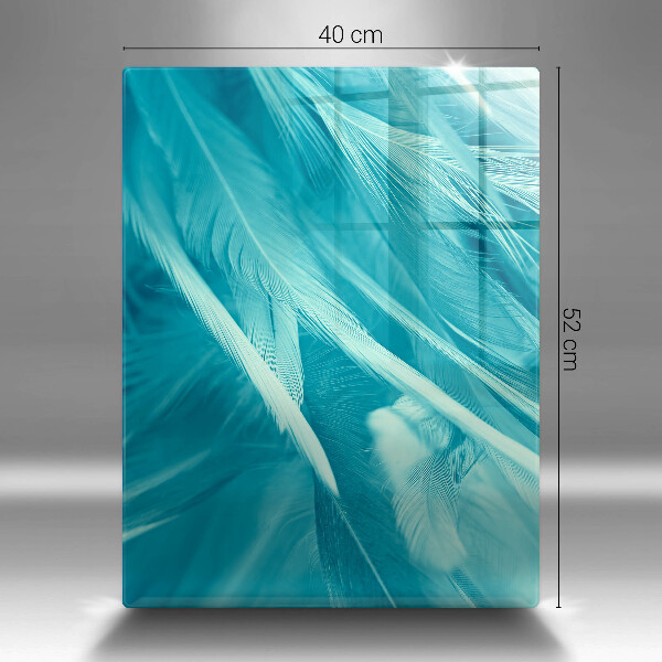 Worktop protector Delicate feathers