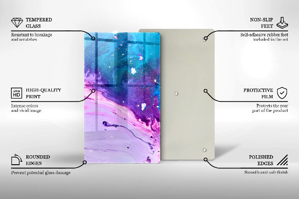 Worktop protector Abstraction ink