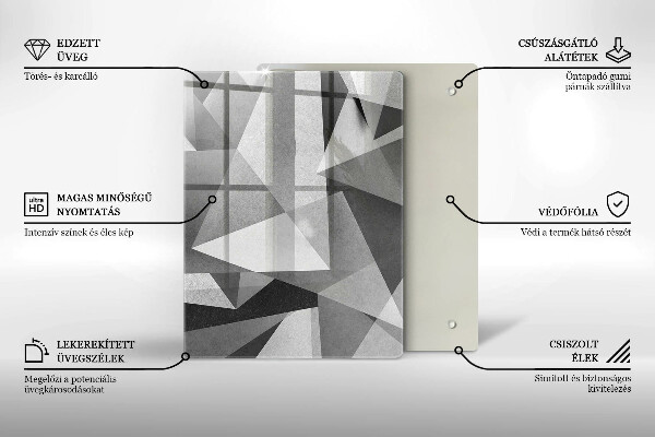 Worktop protector Abstraction ink