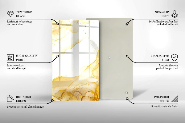 Worktop protector Golden abstraction