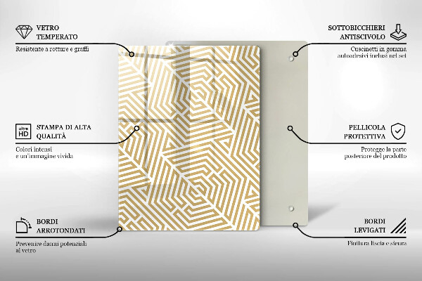 Worktop protector Golden abstraction