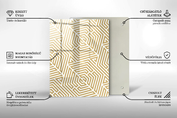 Worktop protector Golden abstraction