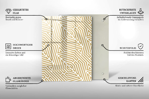 Worktop protector Golden abstraction