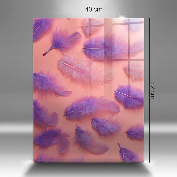 Chopping board Fluffy feathers