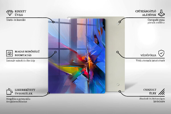 Chopping board Fluffy feathers