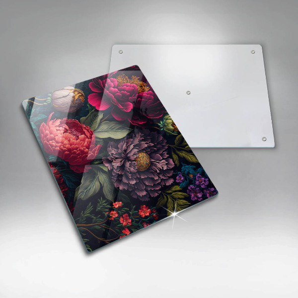 Chopping board Beautiful flowers