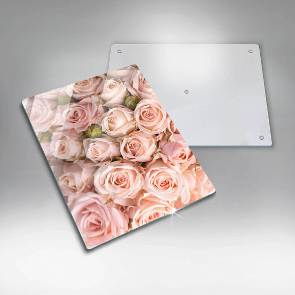 Worktop protector A delicate bouquet of roses