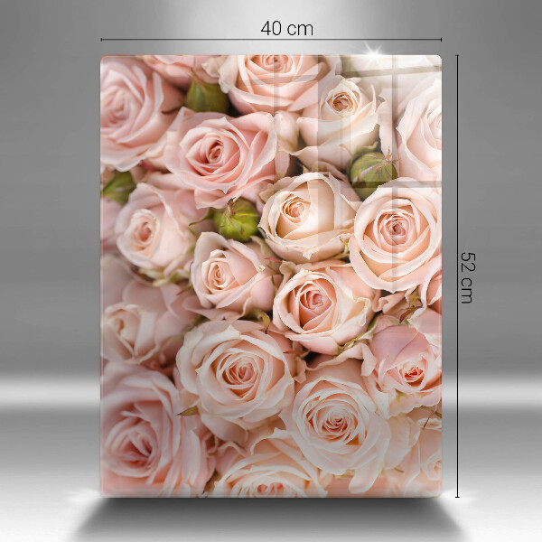 Worktop protector A delicate bouquet of roses