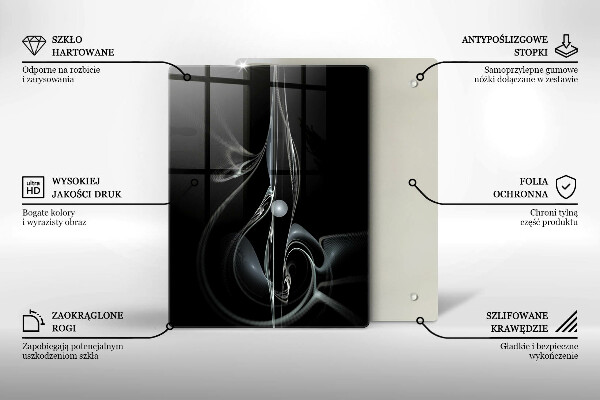 Worktop protector A delicate bouquet of roses