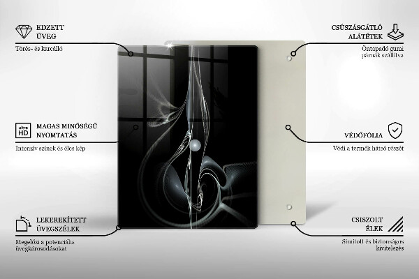 Worktop protector A delicate bouquet of roses