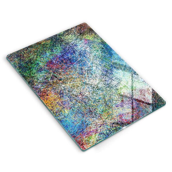 Worktop protector Colorful abstraction of the line