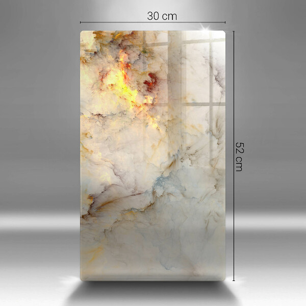 Chopping board Marble texture with gold