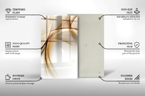 Worktop protector Abstraction shapes