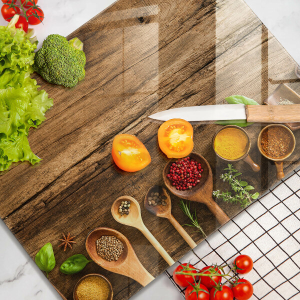 Worktop protector Wooden spices