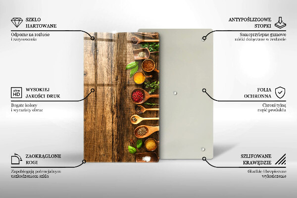 Worktop protector Wooden spices