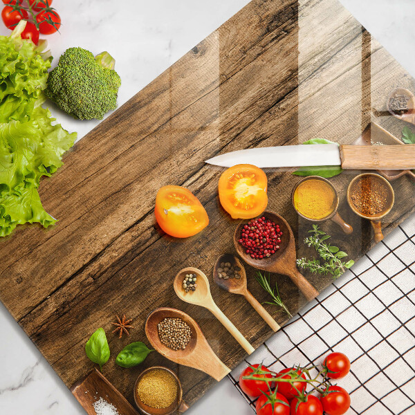 Worktop protector Wooden spices