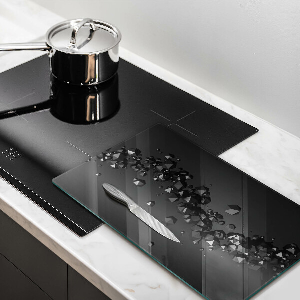 Worktop protector 3D shapes abstraction