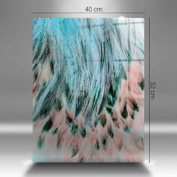 Worktop protector Boho bird feathers