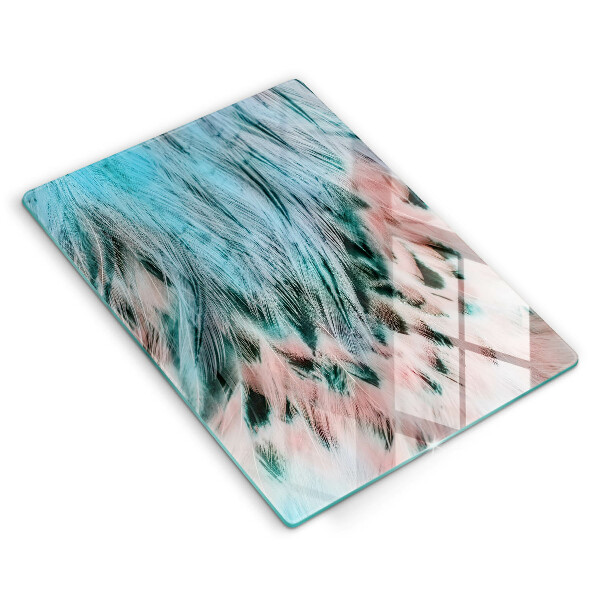 Worktop protector Boho bird feathers