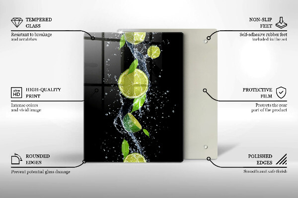 Worktop protector Boho bird feathers