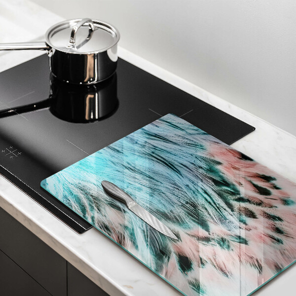 Worktop protector Boho bird feathers