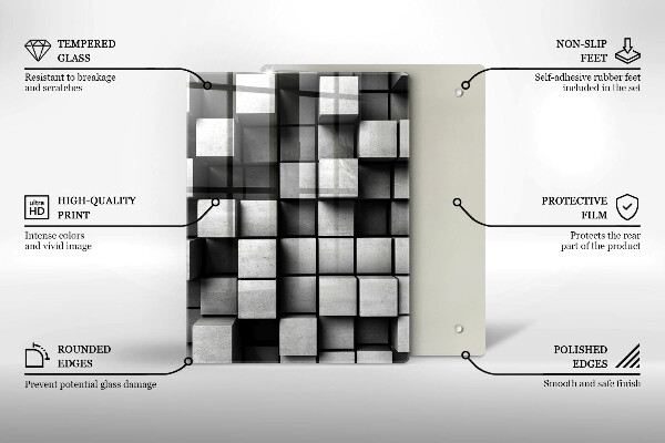 Worktop protector Concrete texture background