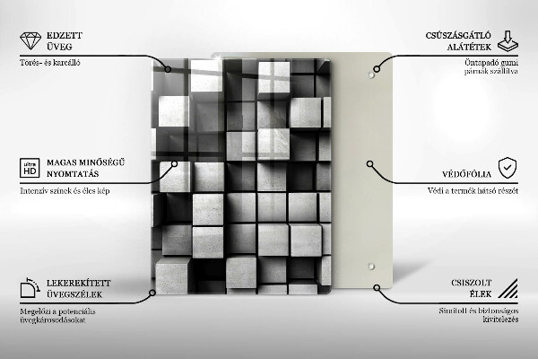 Worktop protector Concrete texture background