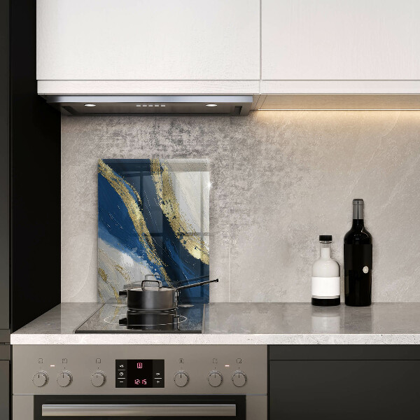 Chopping board Texture with gold