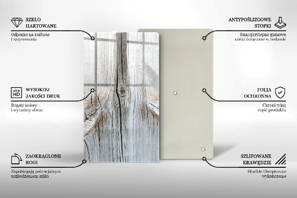 Chopping board Bright wood structure