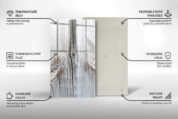 Chopping board Bright wood structure