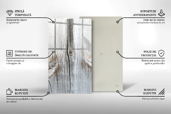 Chopping board Bright wood structure