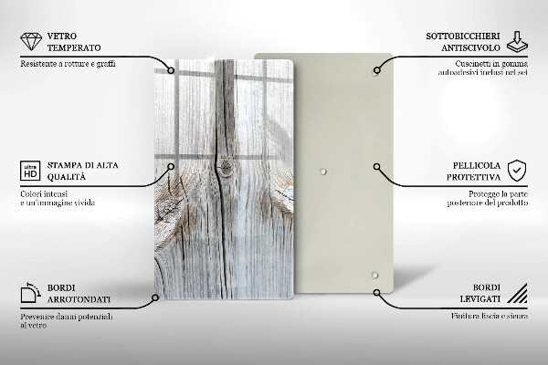 Chopping board Bright wood structure