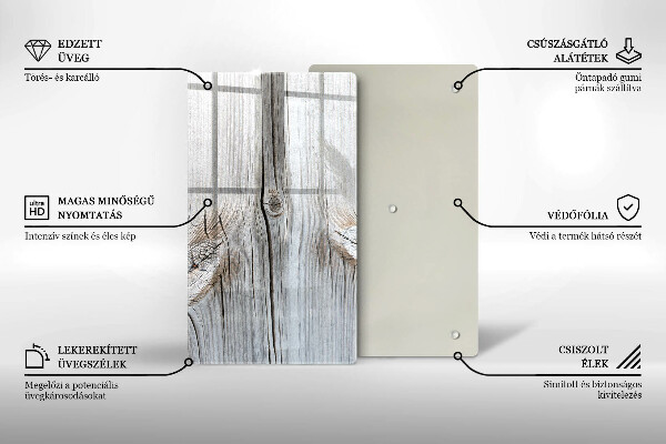 Chopping board Bright wood structure