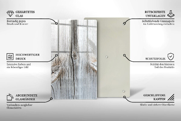 Chopping board Bright wood structure