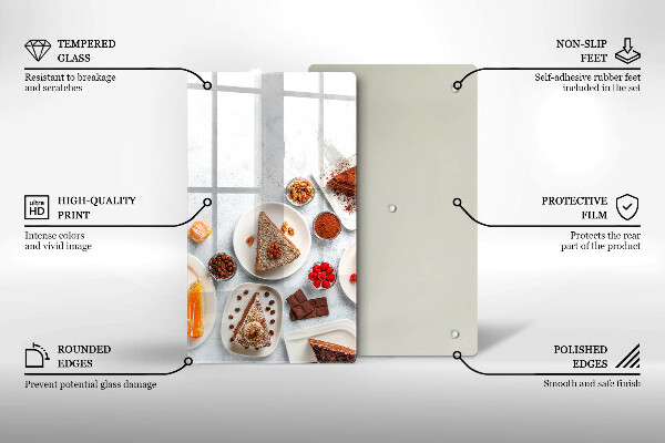 Chopping board Cake sweets