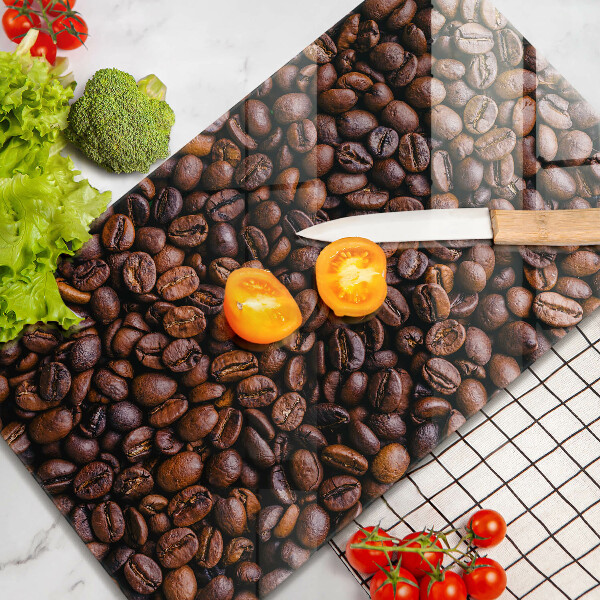 Chopping board Coffee beans