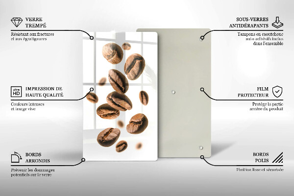 Chopping board Coffee beans