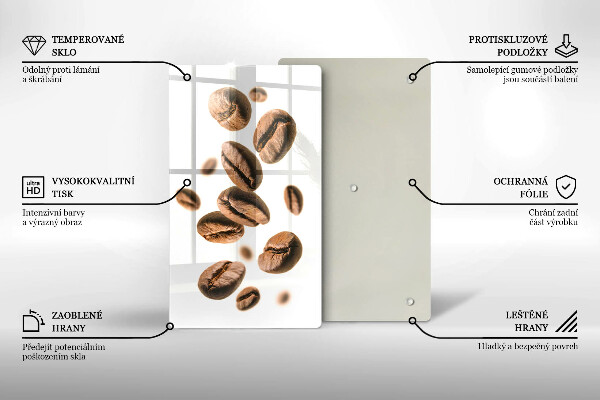 Chopping board Coffee beans